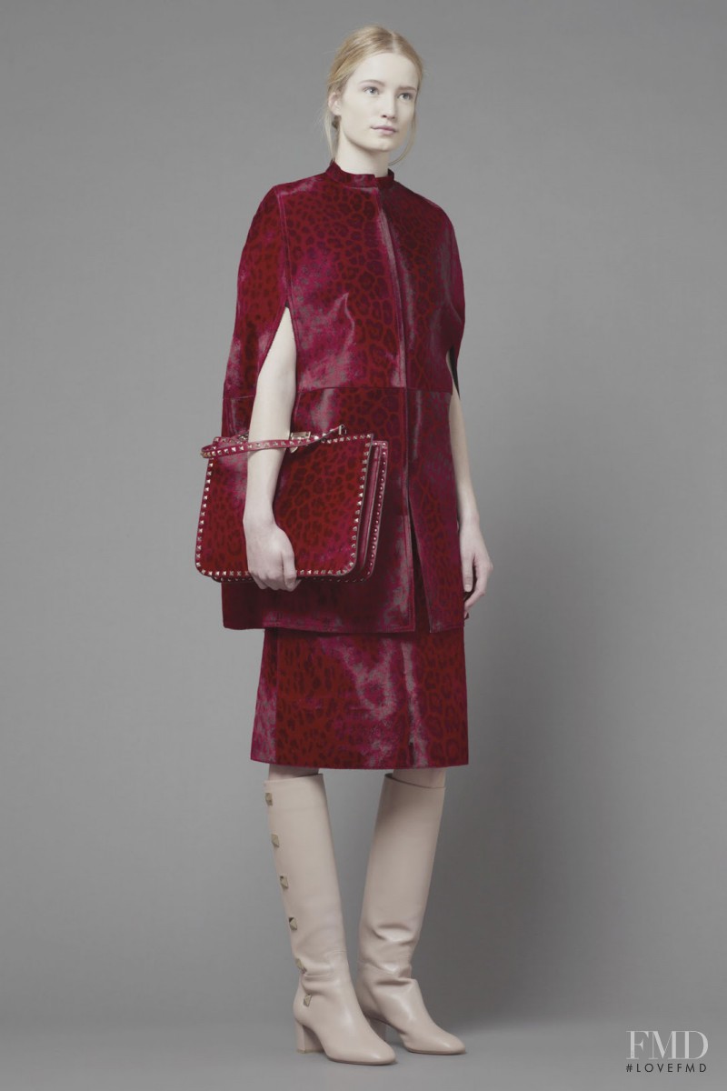 Maud Welzen featured in  the Valentino fashion show for Pre-Fall 2013