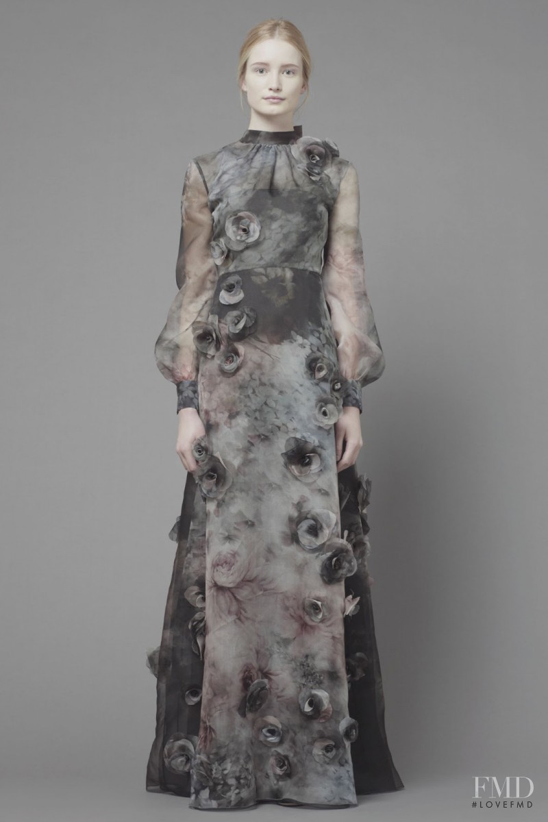 Maud Welzen featured in  the Valentino fashion show for Pre-Fall 2013