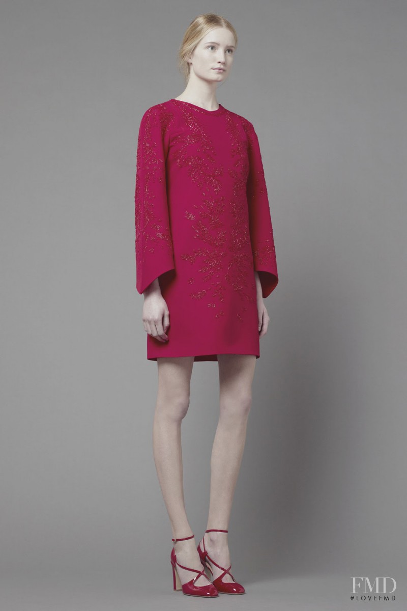 Maud Welzen featured in  the Valentino fashion show for Pre-Fall 2013