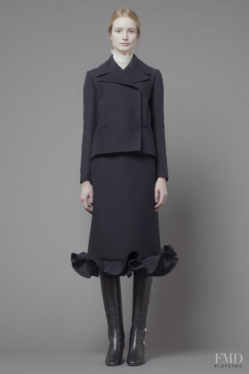 Maud Welzen featured in  the Valentino fashion show for Pre-Fall 2013