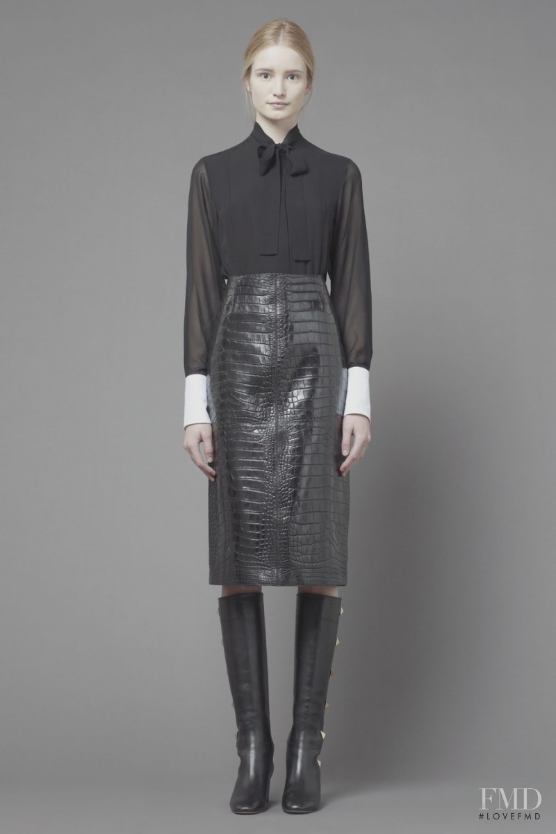 Maud Welzen featured in  the Valentino fashion show for Pre-Fall 2013