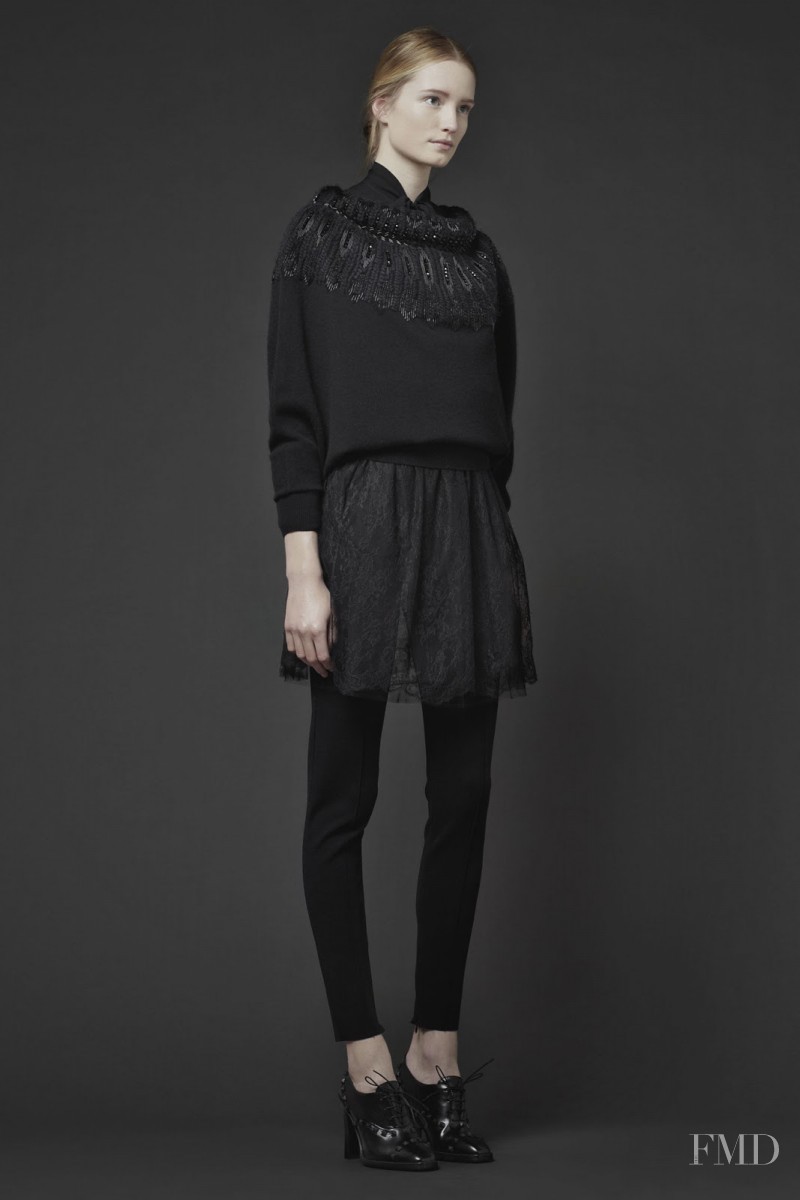 Maud Welzen featured in  the Valentino fashion show for Pre-Fall 2013