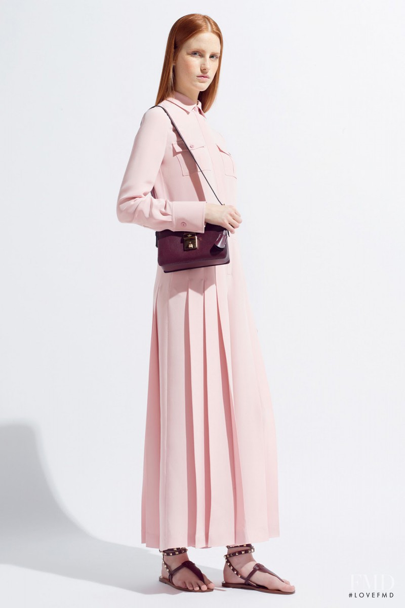 Magdalena Jasek featured in  the Valentino fashion show for Resort 2014