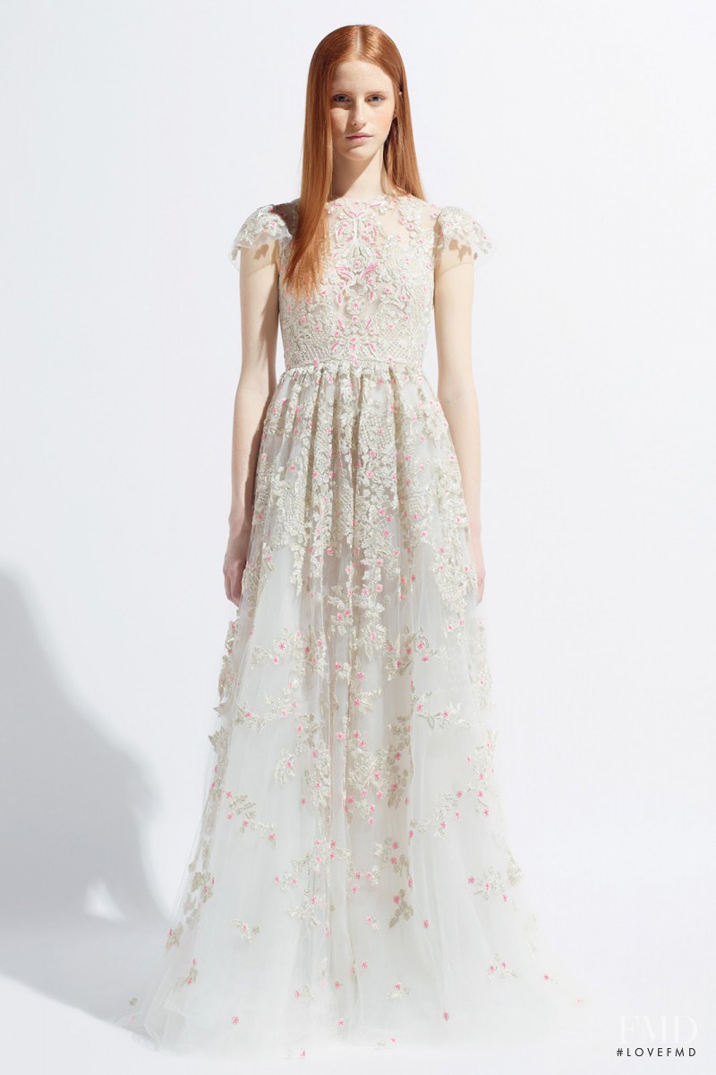 Magdalena Jasek featured in  the Valentino fashion show for Resort 2014