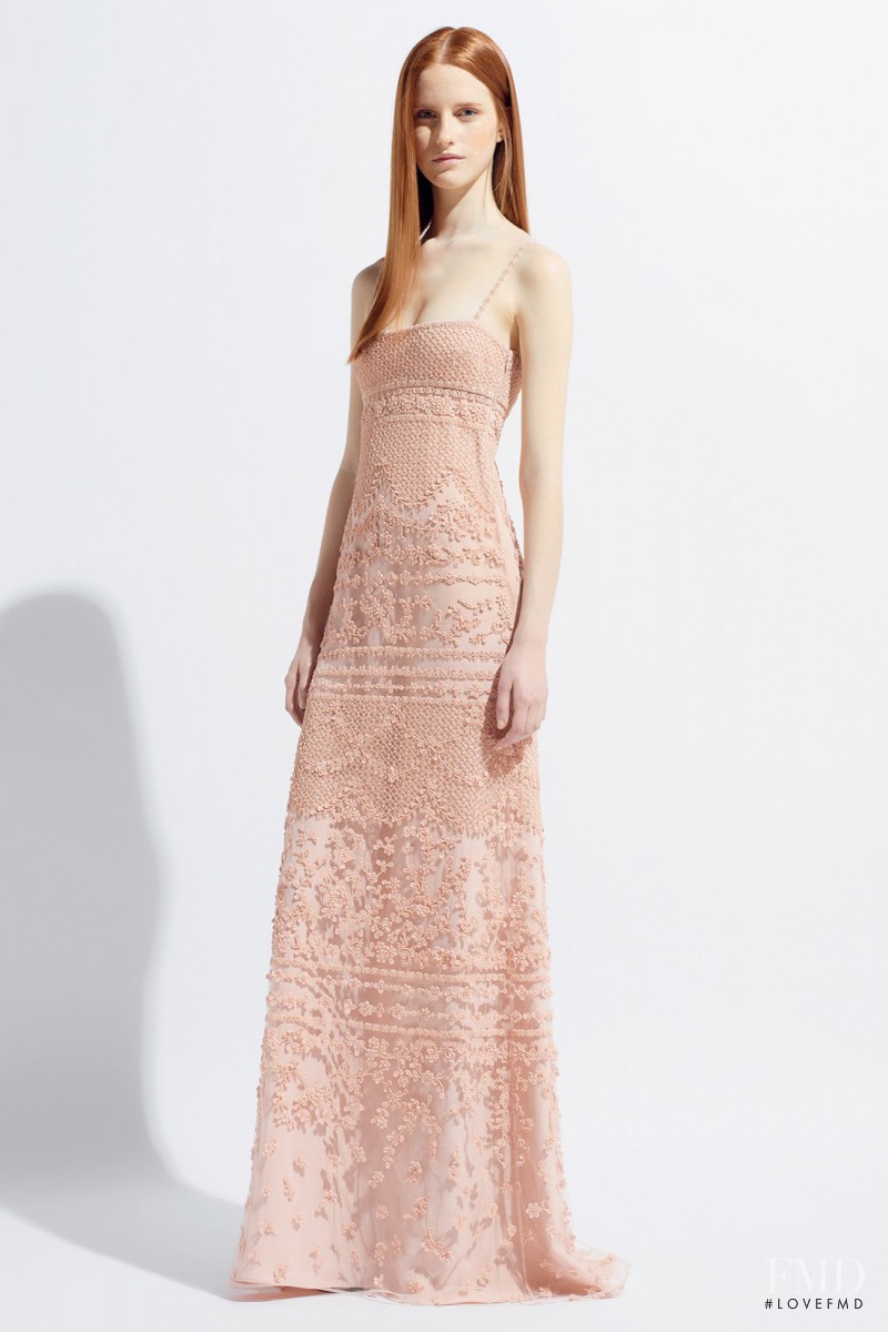 Magdalena Jasek featured in  the Valentino fashion show for Resort 2014