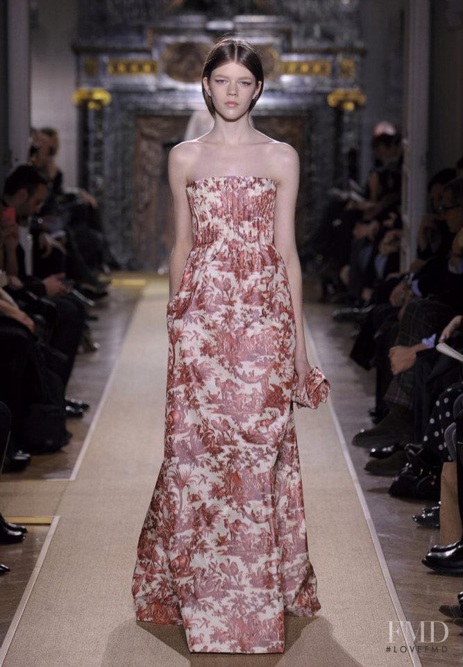Antonia Wesseloh featured in  the Valentino Couture fashion show for Spring/Summer 2012