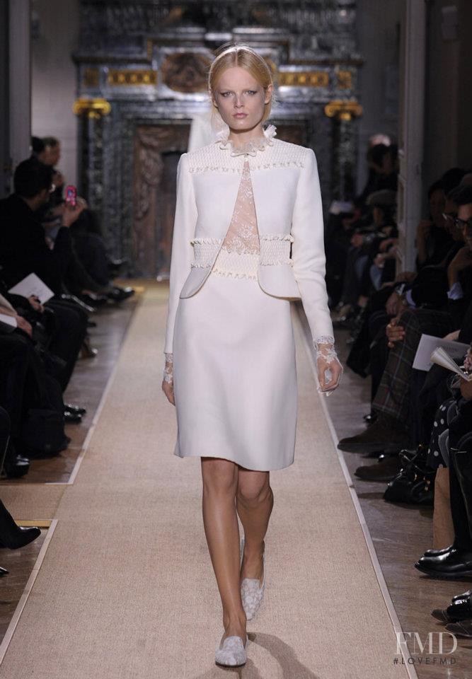 Hanne Gaby Odiele featured in  the Valentino Couture fashion show for Spring/Summer 2012