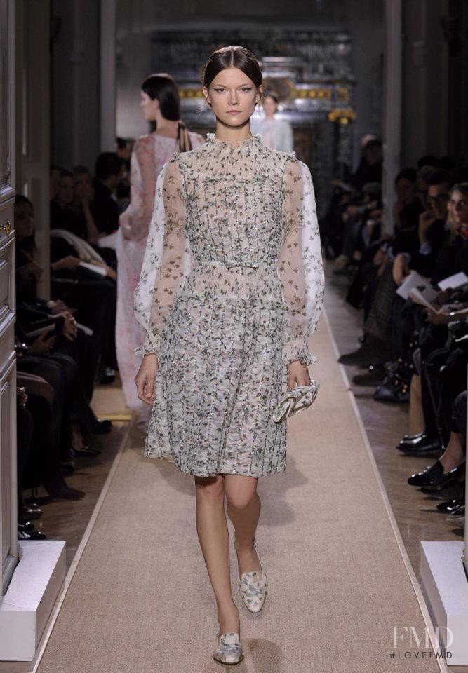 Kasia Struss featured in  the Valentino Couture fashion show for Spring/Summer 2012