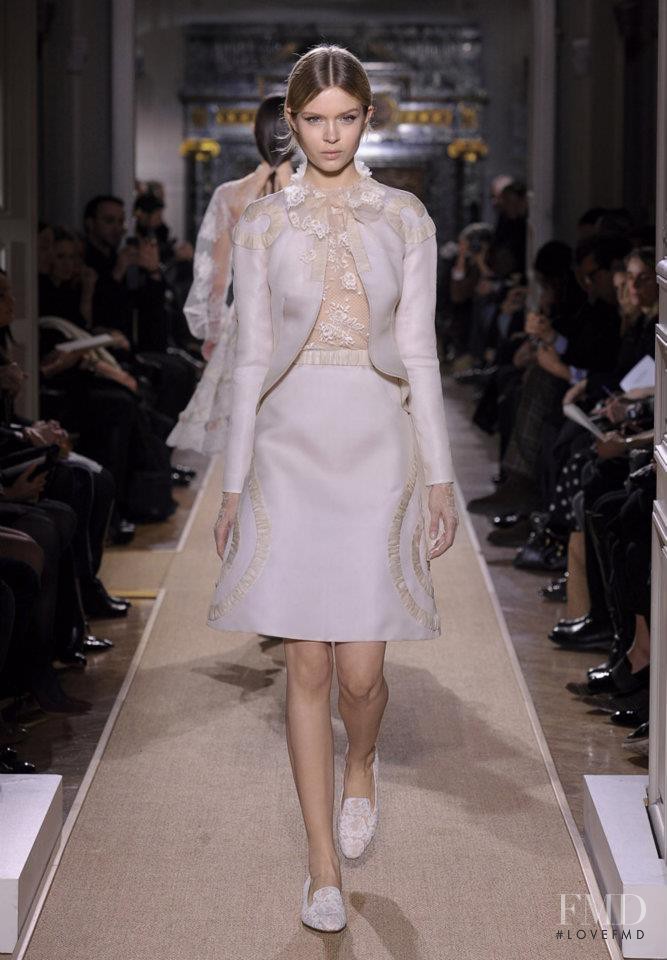 Josephine Skriver featured in  the Valentino Couture fashion show for Spring/Summer 2012