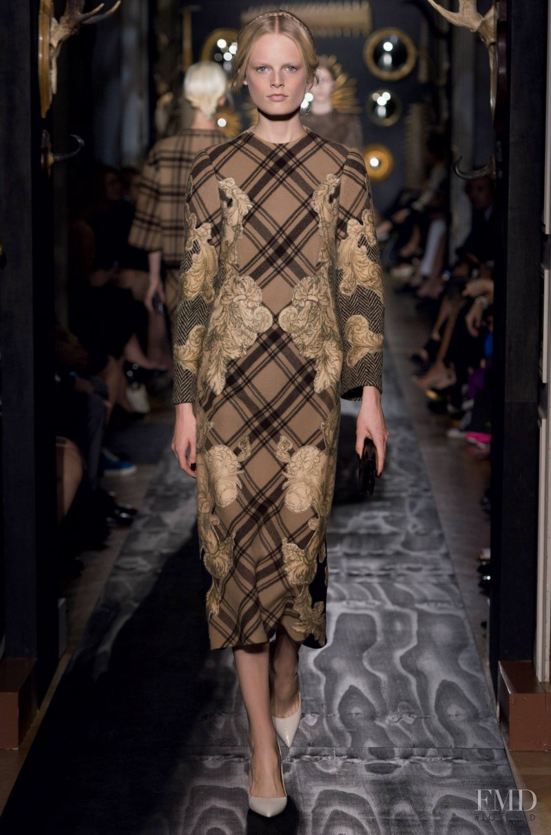 Hanne Gaby Odiele featured in  the Valentino Couture fashion show for Autumn/Winter 2013