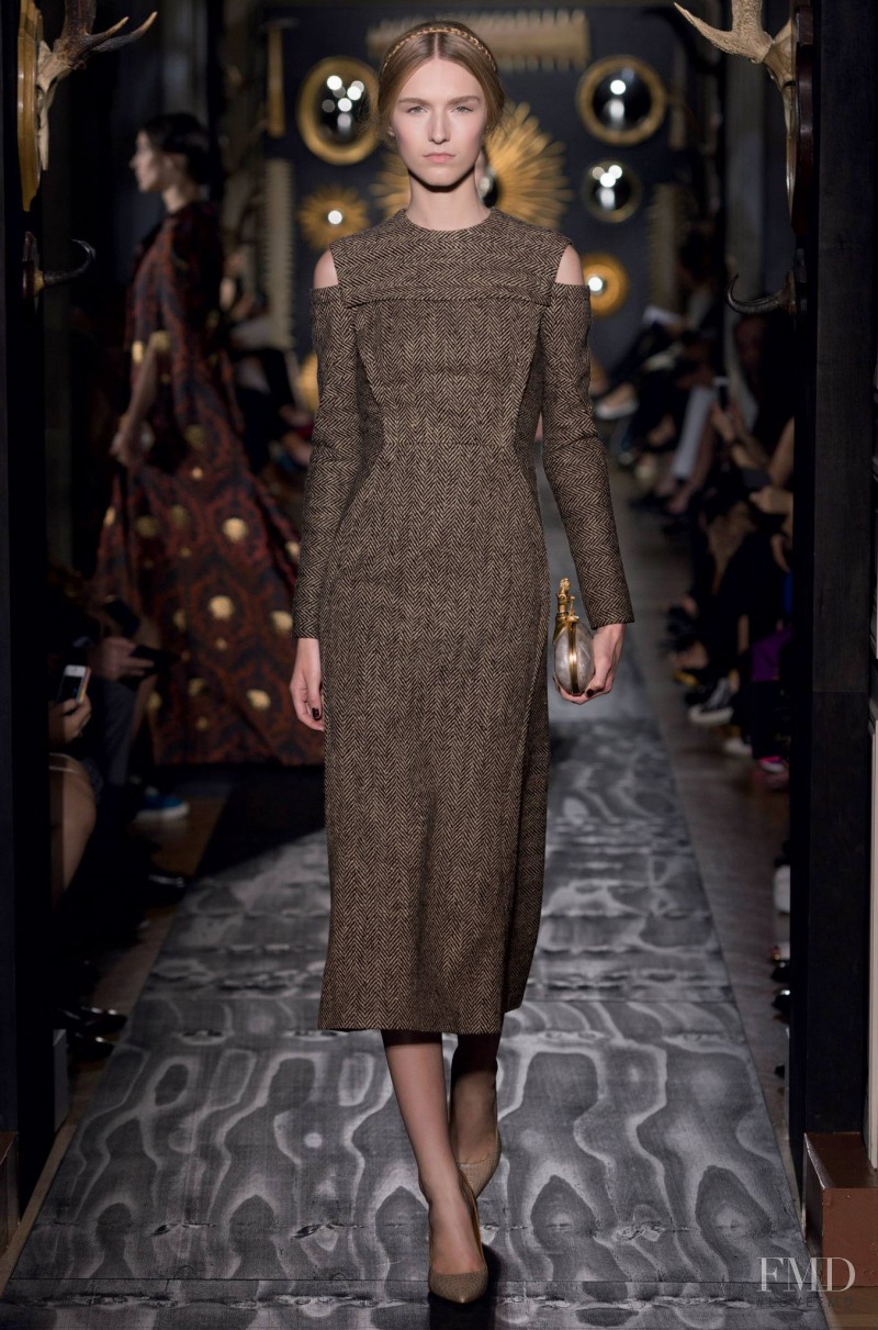 Manuela Frey featured in  the Valentino Couture fashion show for Autumn/Winter 2013