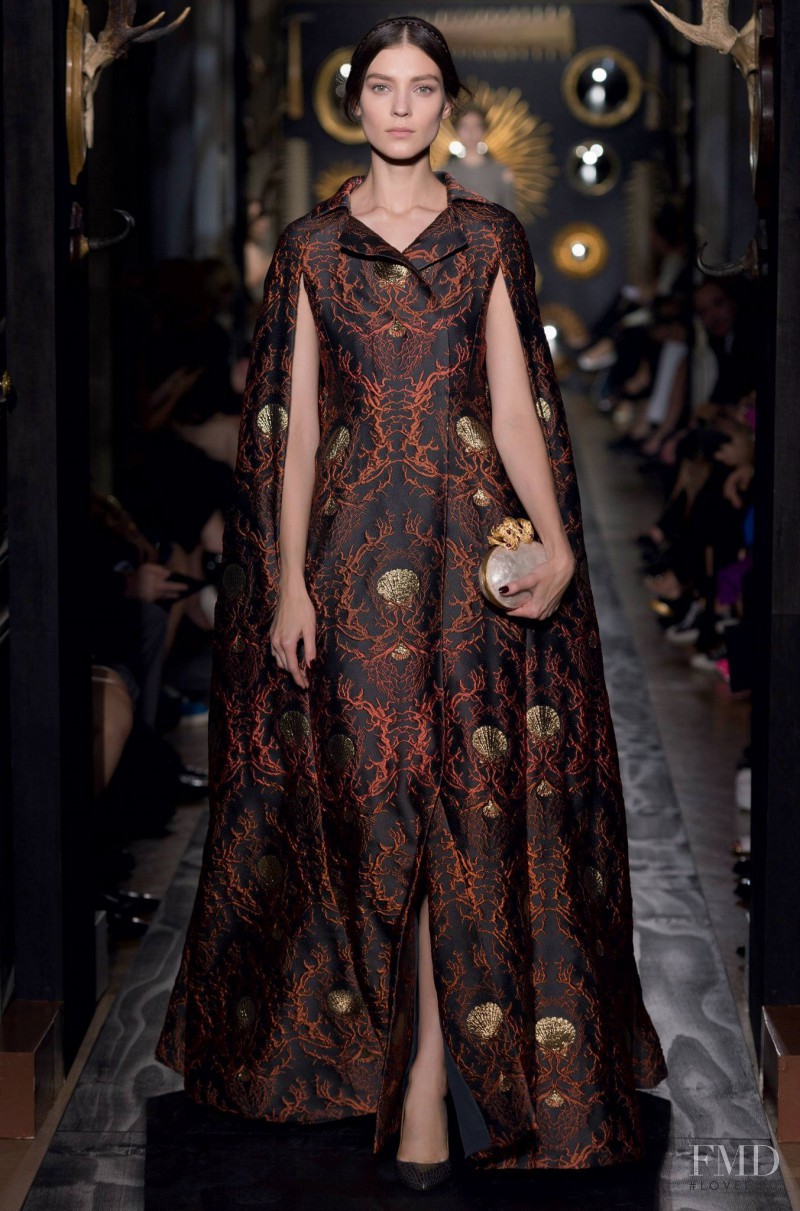 Kati Nescher featured in  the Valentino Couture fashion show for Autumn/Winter 2013