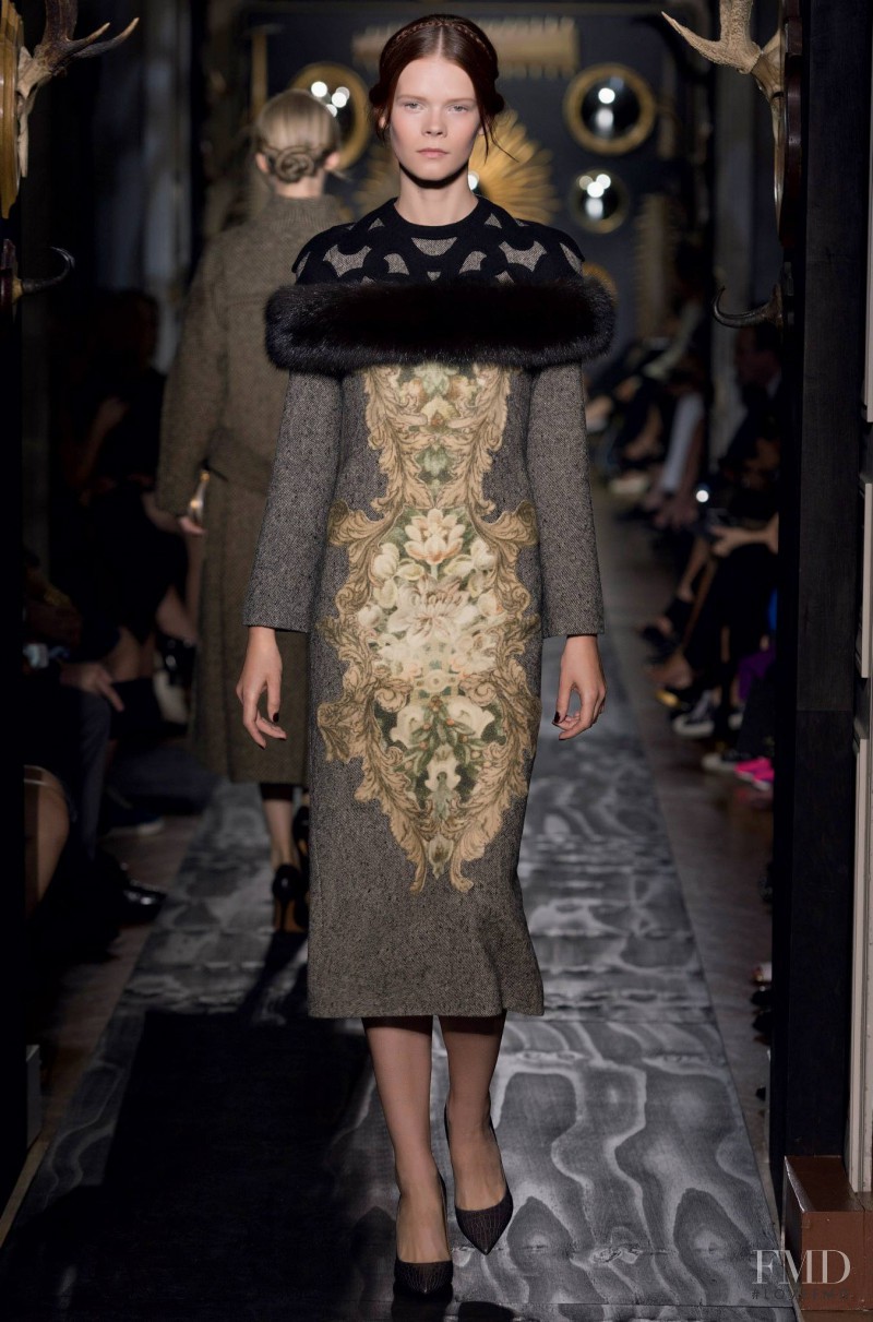Irina Kravchenko featured in  the Valentino Couture fashion show for Autumn/Winter 2013