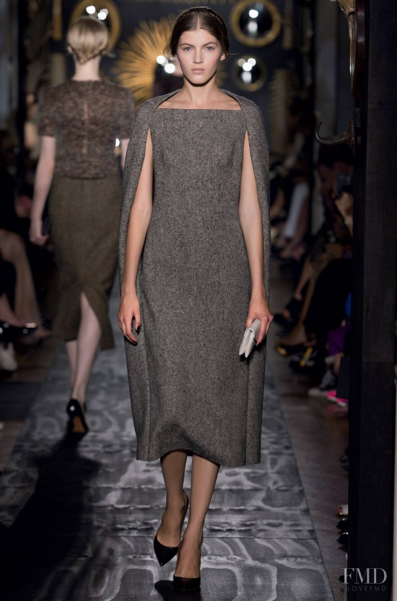Valery Kaufman featured in  the Valentino Couture fashion show for Autumn/Winter 2013