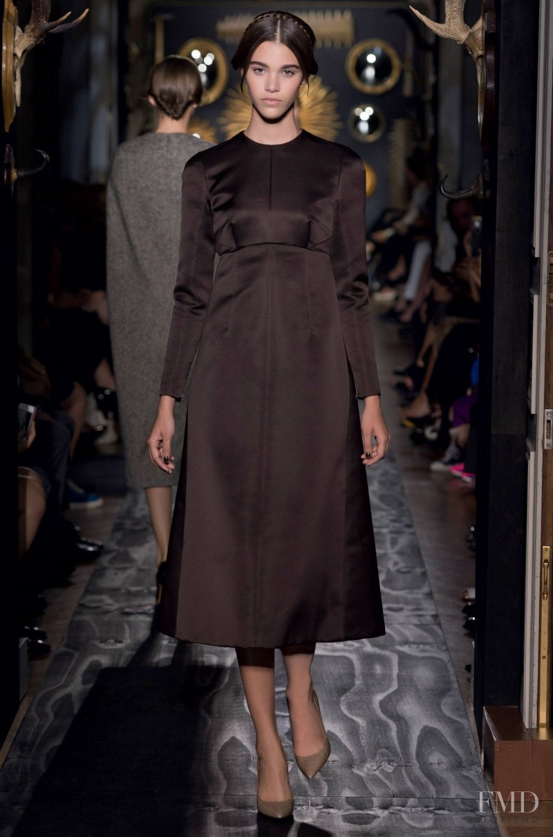 Pauline Hoarau featured in  the Valentino Couture fashion show for Autumn/Winter 2013