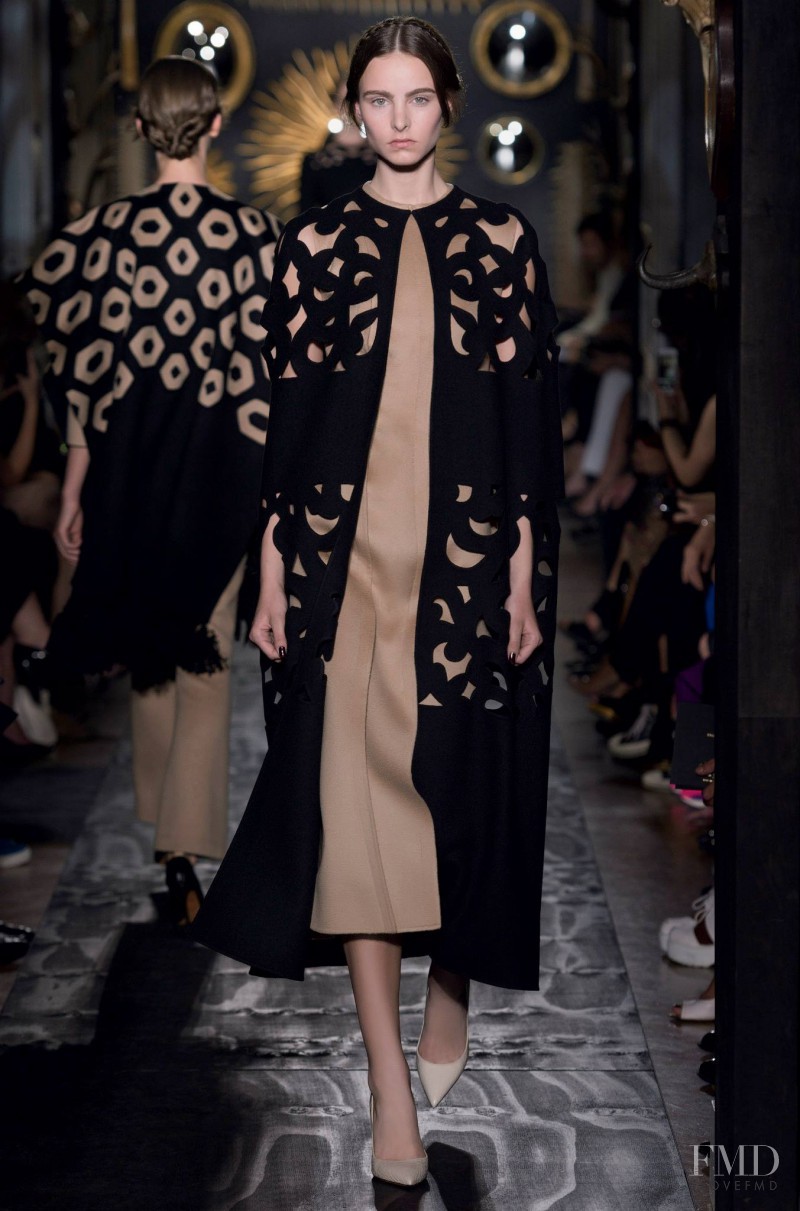 Estella Brons featured in  the Valentino Couture fashion show for Autumn/Winter 2013
