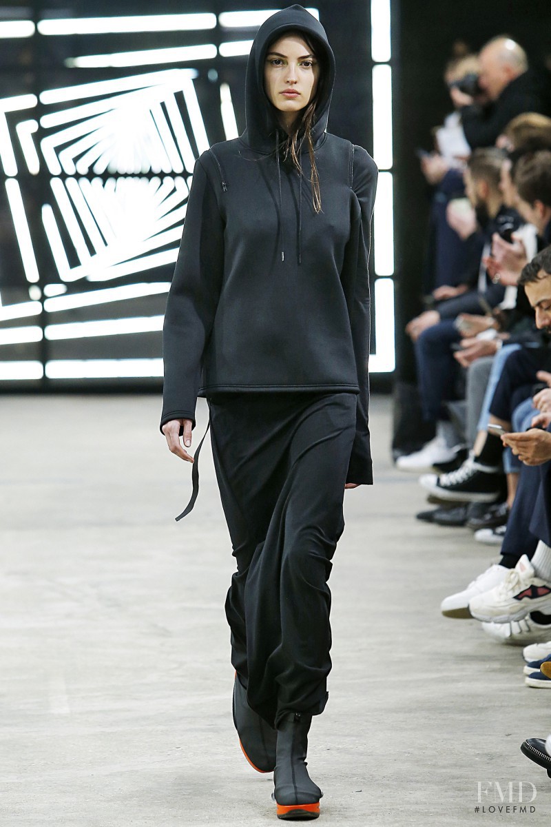 Camille Hurel featured in  the Y-3 fashion show for Autumn/Winter 2016