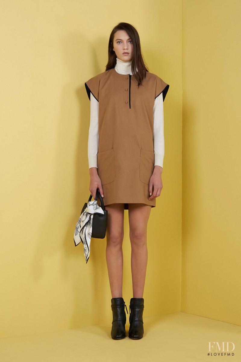 Matilda Lowther featured in  the Paul et Joe fashion show for Pre-Fall 2015