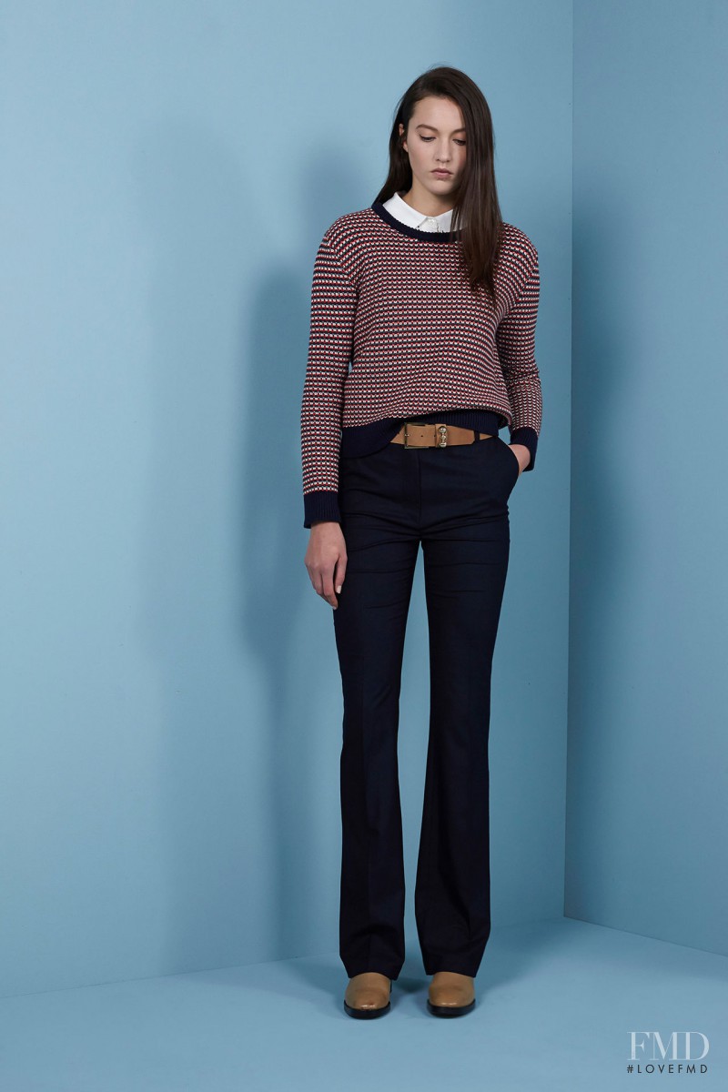 Matilda Lowther featured in  the Paul et Joe fashion show for Pre-Fall 2015