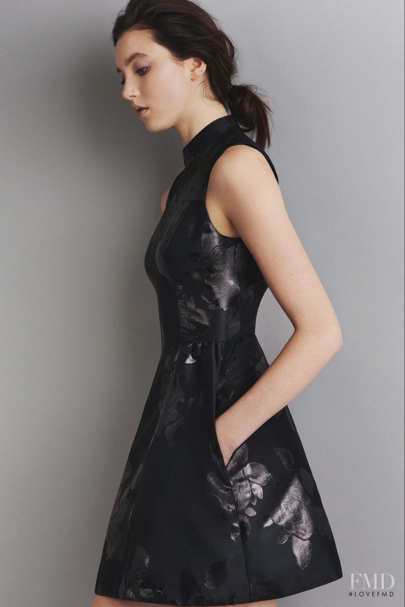 Matilda Lowther featured in  the Markus Lupfer fashion show for Pre-Fall 2015