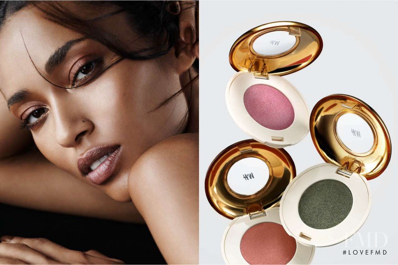 Anais Mali featured in  the H&M Beauty advertisement for Spring/Summer 2016