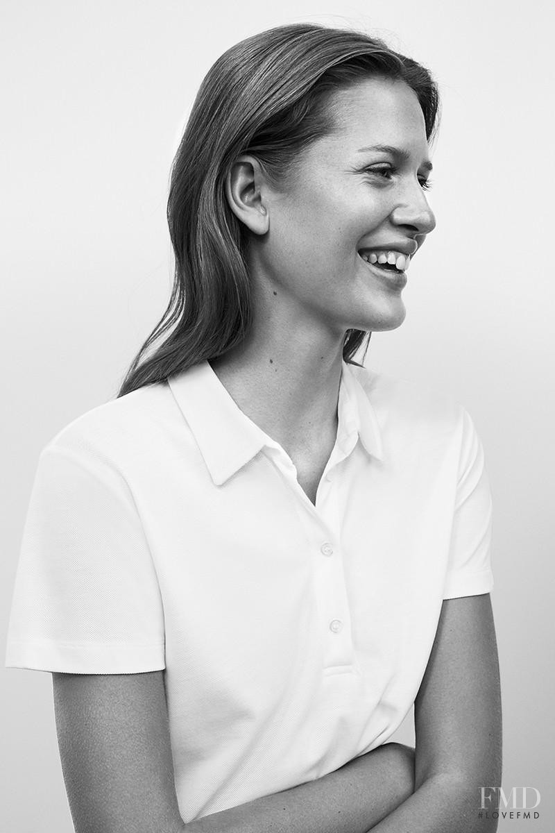 Laura Julie Schwab Holm featured in  the Filippa K lookbook for Spring/Summer 2015