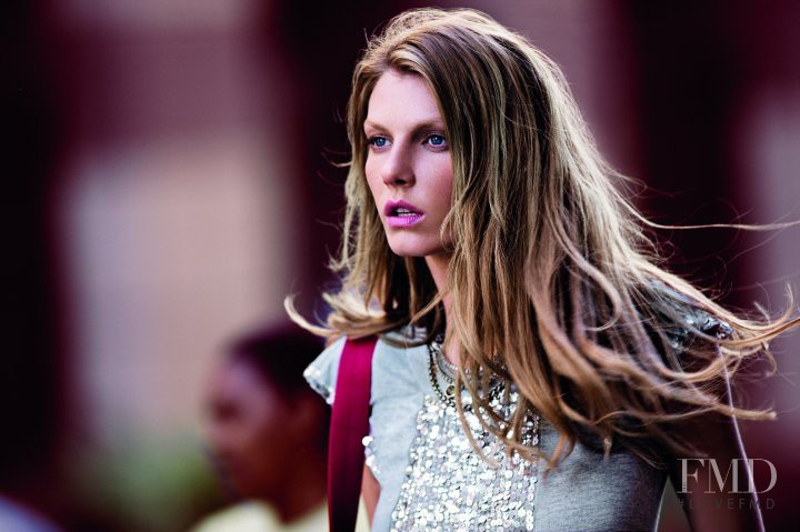 Angela Lindvall featured in  the Liu Jo Jeans catalogue for Spring/Summer 2010