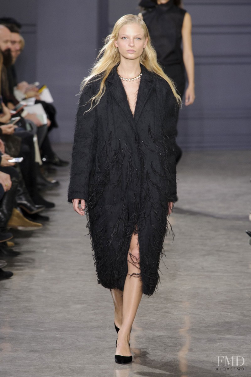 Frederikke Sofie Falbe-Hansen featured in  the Jason Wu fashion show for Autumn/Winter 2016