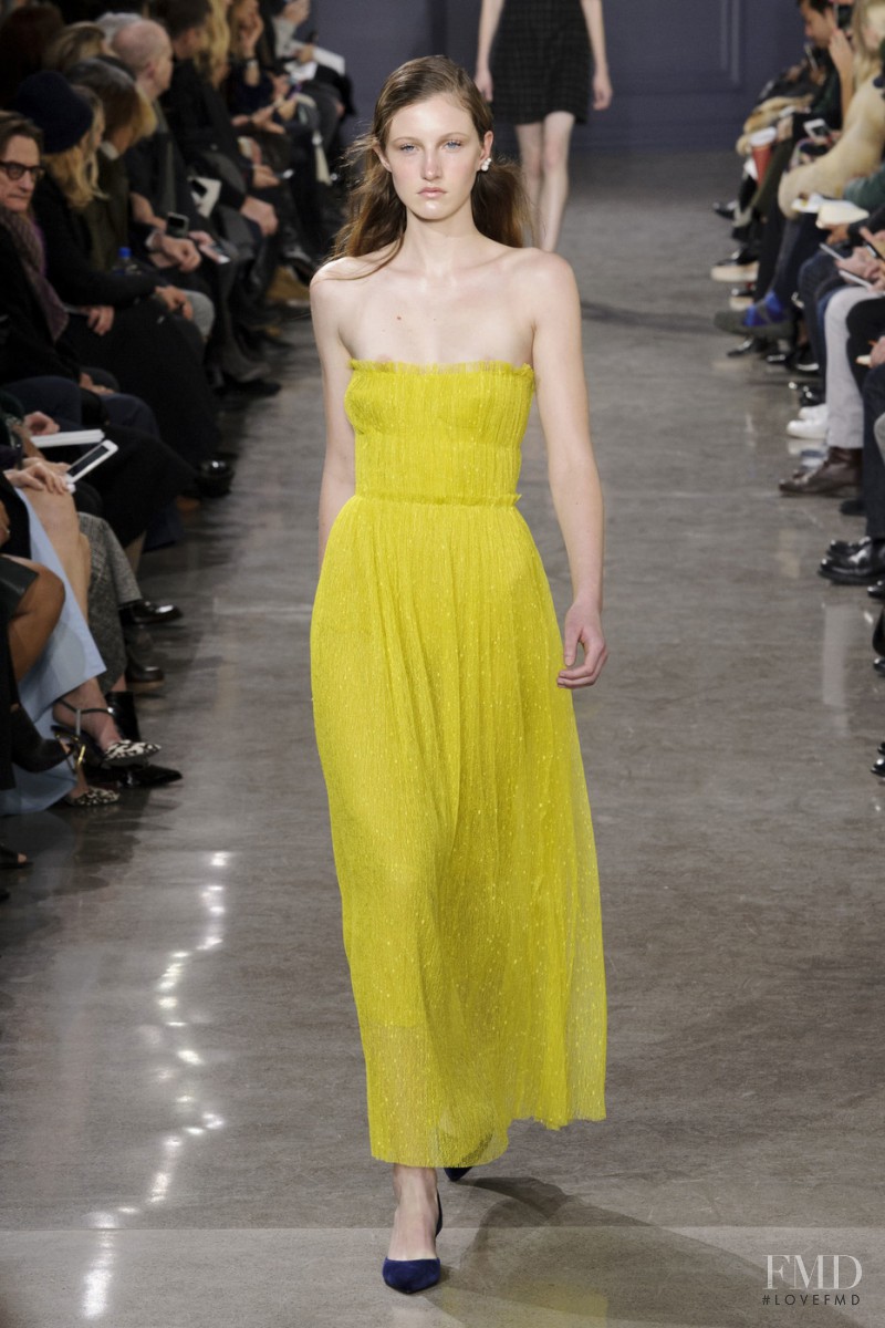 Emma Harris featured in  the Jason Wu fashion show for Autumn/Winter 2016