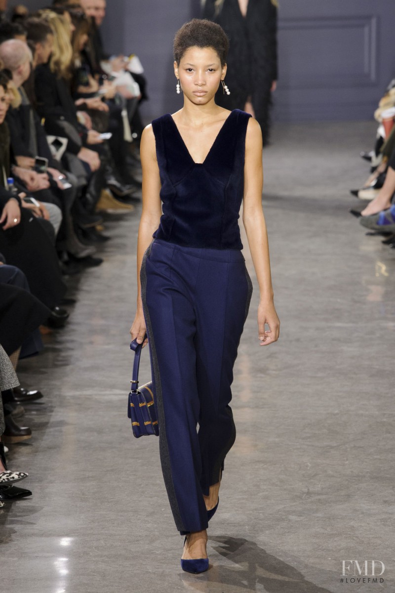 Lineisy Montero featured in  the Jason Wu fashion show for Autumn/Winter 2016