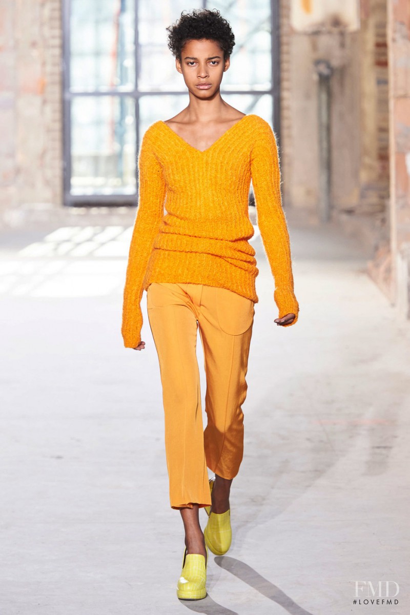 Amelia Rami featured in  the Sies Marjan fashion show for Autumn/Winter 2016