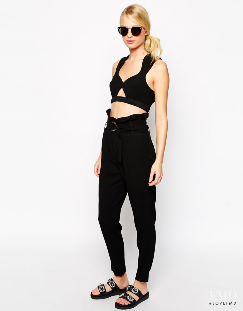 Frederikke Sofie Falbe-Hansen featured in  the ASOS catalogue for Summer 2015