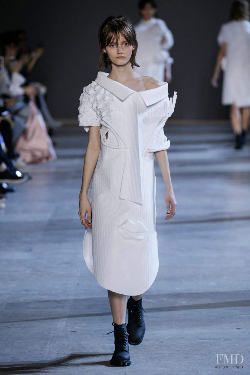 Peyton Knight featured in  the Viktor & Rolf fashion show for Spring/Summer 2016
