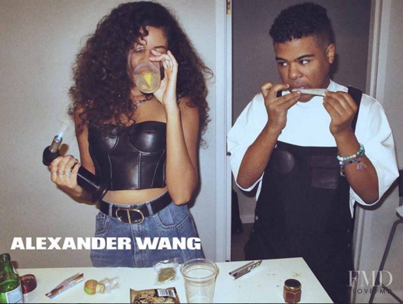 Alexander Wang advertisement for Spring/Summer 2016