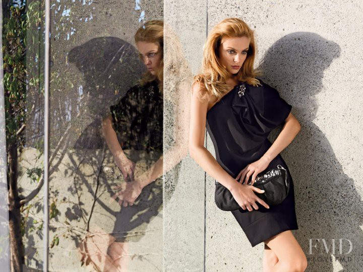 Viktoriya Sasonkina featured in  the Liu Jo catalogue for Spring/Summer 2010