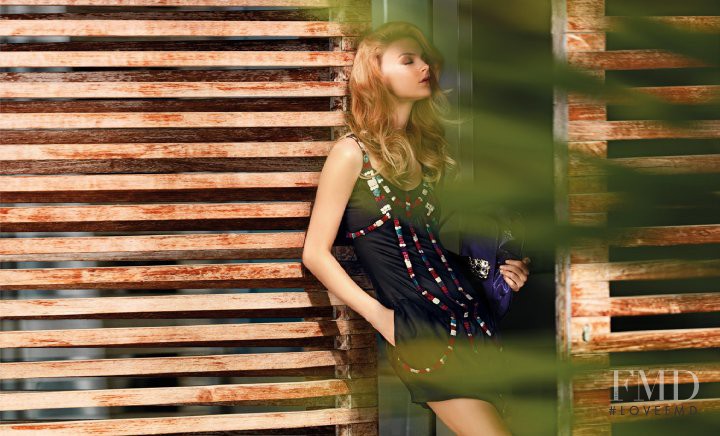 Viktoriya Sasonkina featured in  the Liu Jo catalogue for Spring/Summer 2010