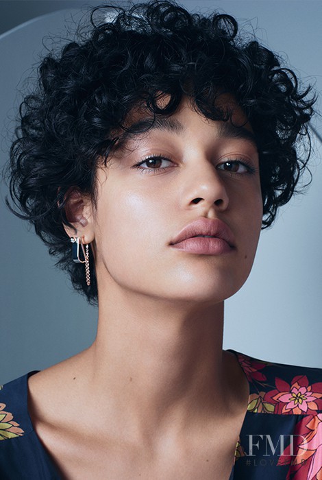 Damaris Goddrie featured in  the Finery London lookbook for Spring/Summer 2016