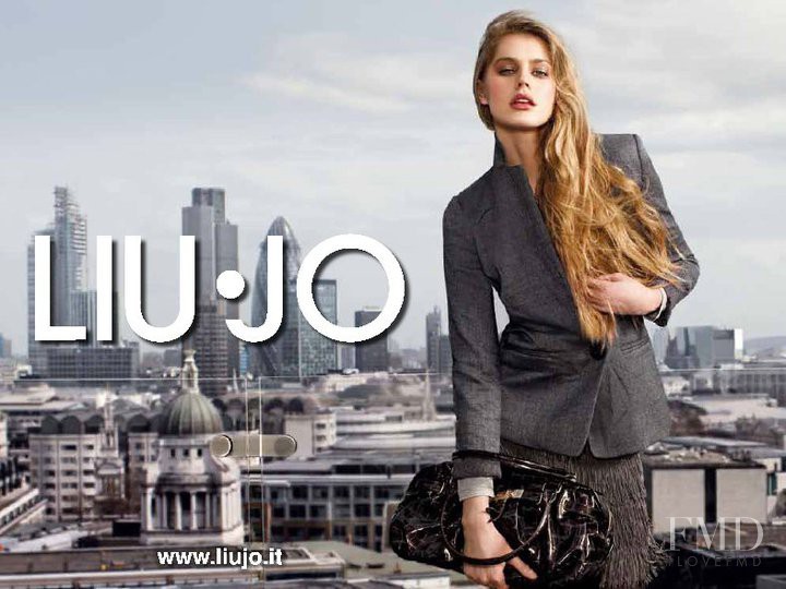 Vanessa Hessler featured in  the Liu Jo advertisement for Autumn/Winter 2010