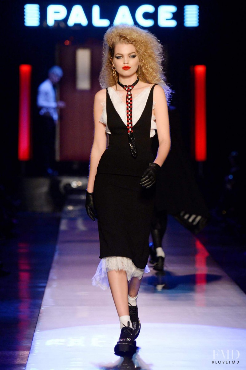 Daphne Groeneveld featured in  the Jean Paul Gaultier Haute Couture fashion show for Spring/Summer 2016