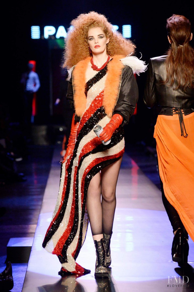 Alexina Graham featured in  the Jean Paul Gaultier Haute Couture fashion show for Spring/Summer 2016