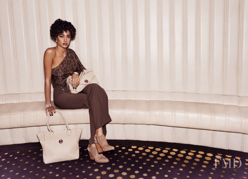 Damaris Goddrie featured in  the Mimco lookbook for Spring/Summer 2016