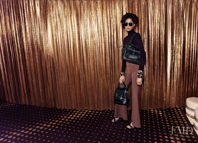 Damaris Goddrie featured in  the Mimco lookbook for Spring/Summer 2016