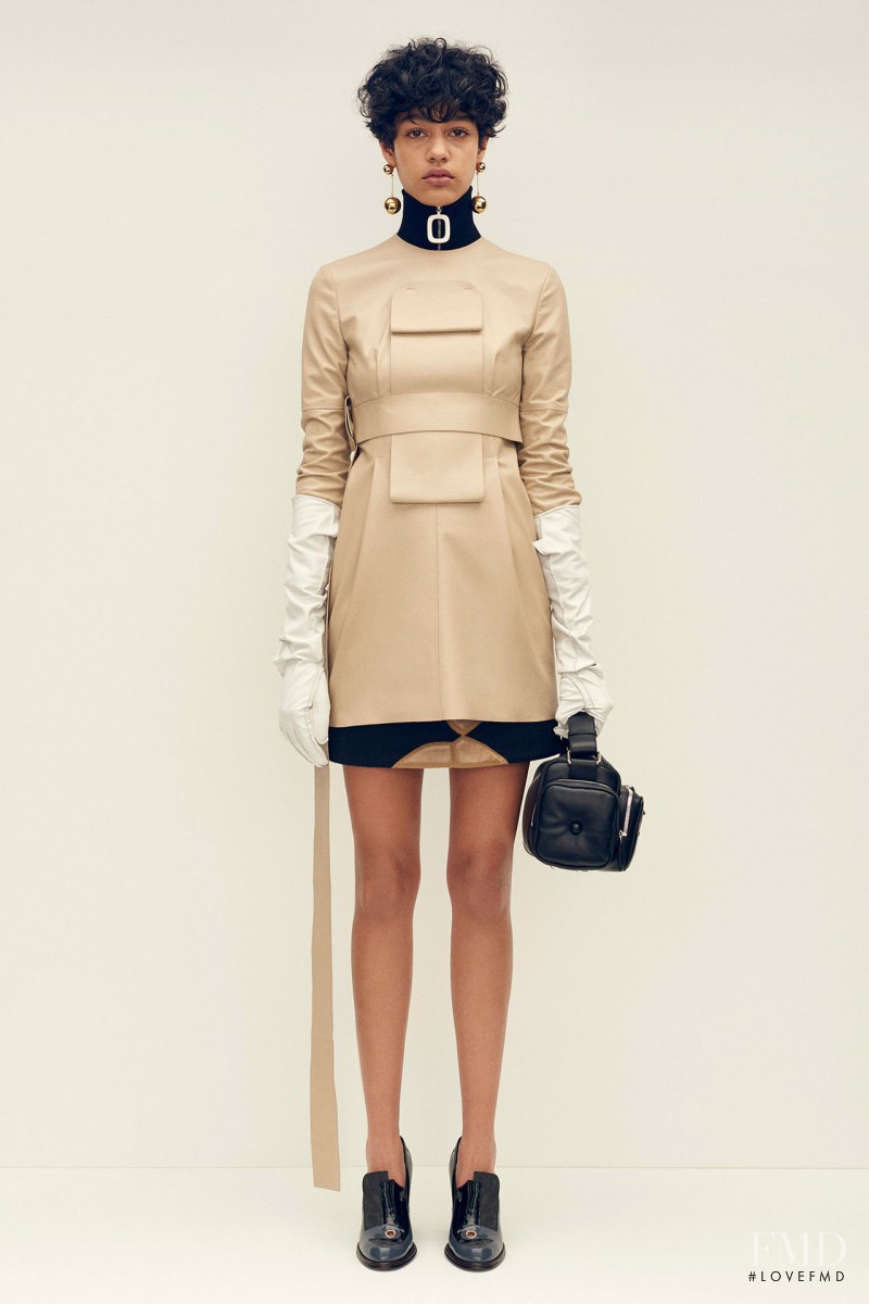 Damaris Goddrie featured in  the J.W. Anderson fashion show for Pre-Fall 2015