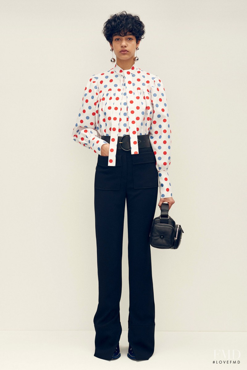 Damaris Goddrie featured in  the J.W. Anderson fashion show for Pre-Fall 2015