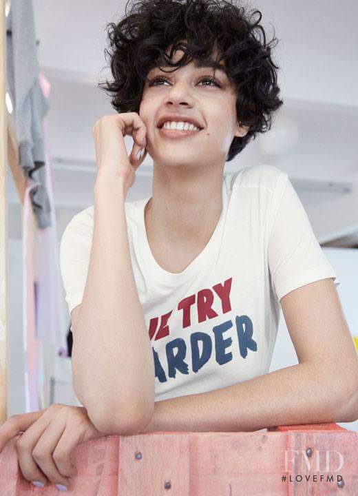 Damaris Goddrie featured in  the & Other Stories lookbook for Spring/Summer 2015