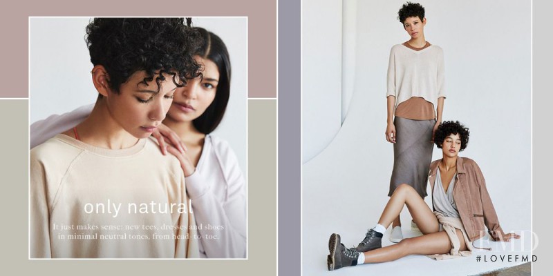 Damaris Goddrie featured in  the Urban Outfitters catalogue for Spring/Summer 2016