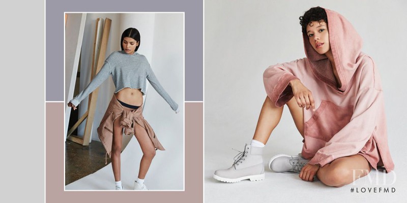 Janiece Dilone featured in  the Urban Outfitters catalogue for Spring/Summer 2016