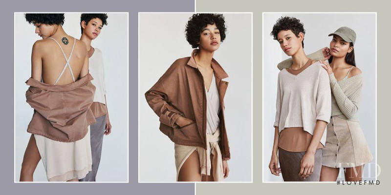 Damaris Goddrie featured in  the Urban Outfitters catalogue for Spring/Summer 2016