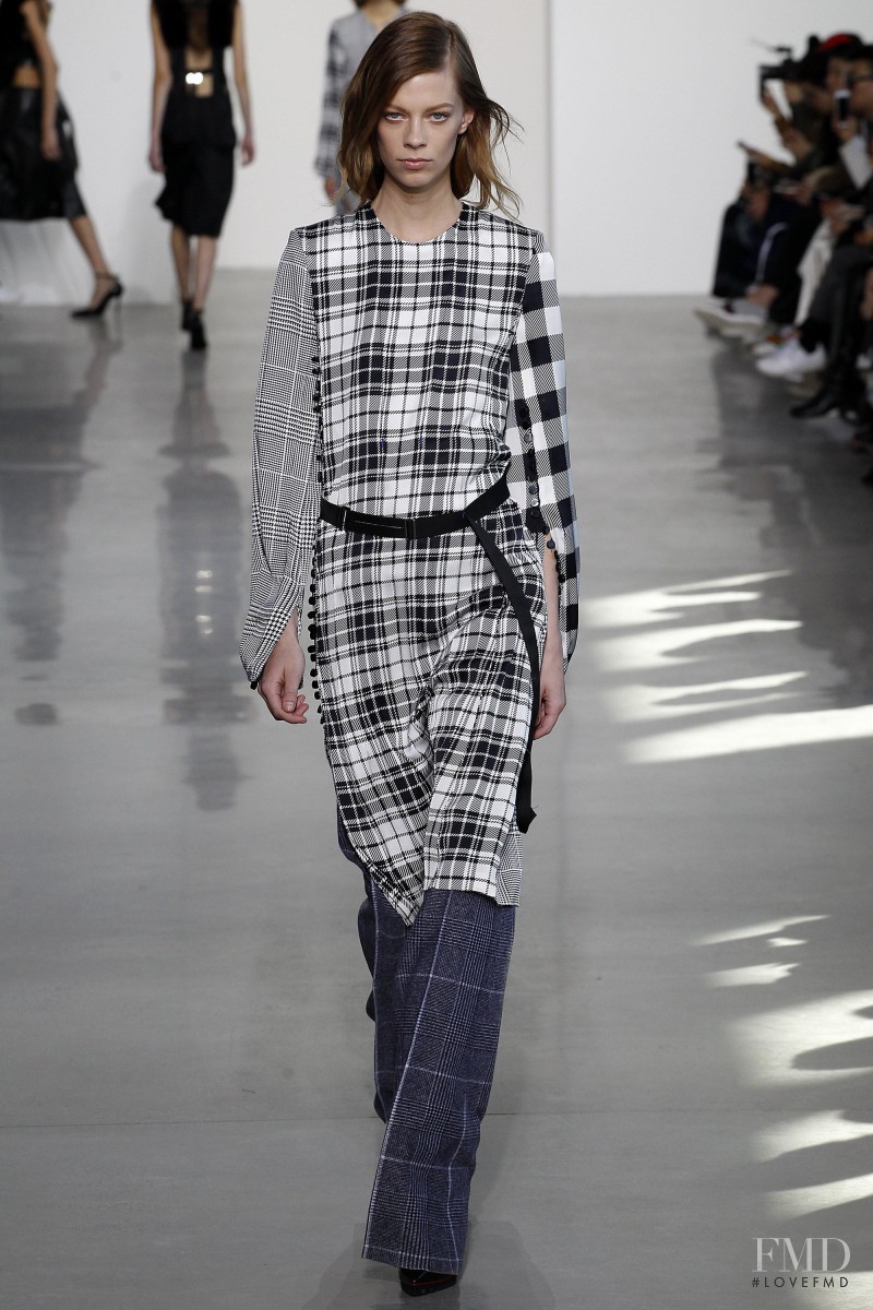 Lexi Boling featured in  the Calvin Klein 205W39NYC fashion show for Autumn/Winter 2016