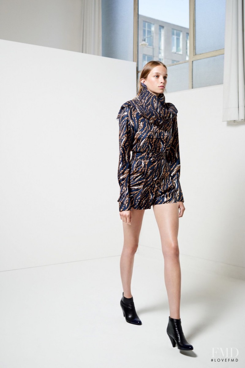 Jamilla Hoogenboom featured in  the Topshop fashion show for Resort 2016